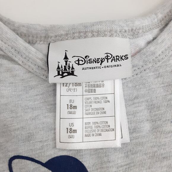 Disney Parks WDW Minnie Mouse Baby Girl 18-24mo One Piece Bodysuit Set of 2 - Picture 13 of 14